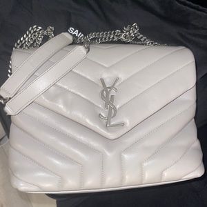 YSL grey purse